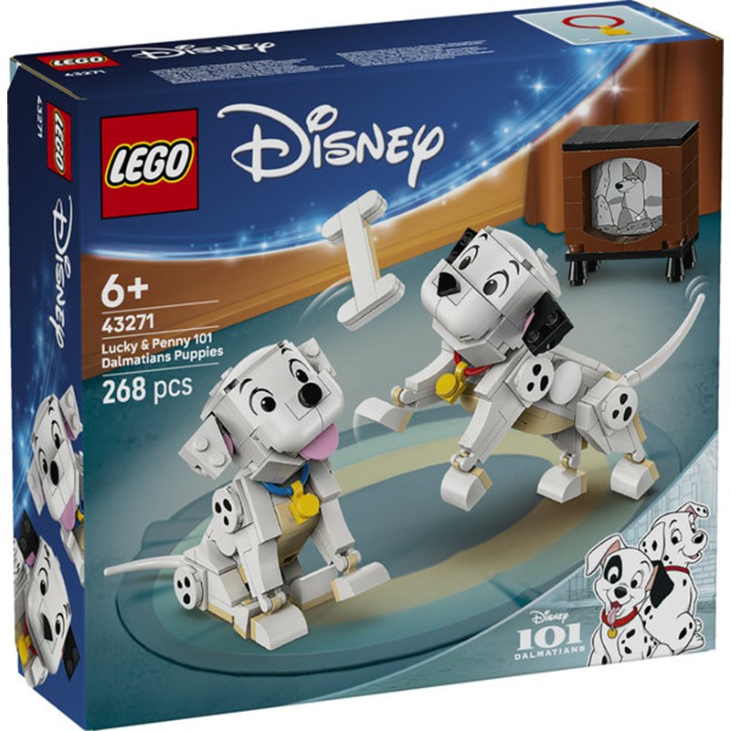 Lego Disney 73271 - Lucky y Penny: Cachorros de 101 Dálmatas