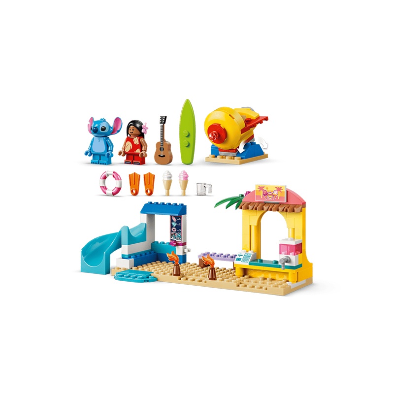 Lego Disney Stitch 43280 - Diversión en la Playa con Lilo y Stitch - Imagen 3