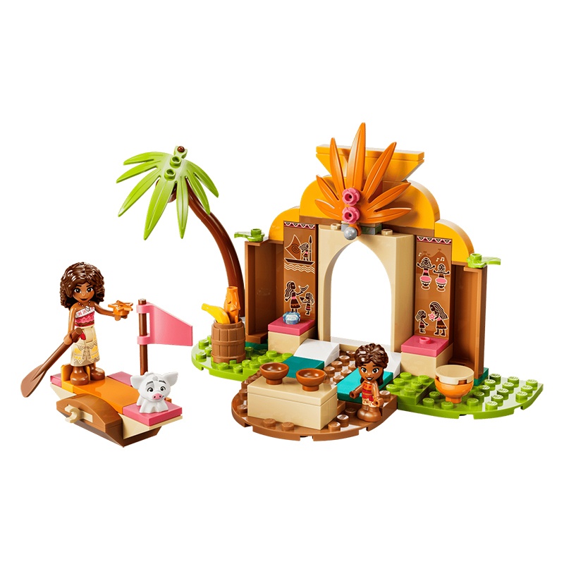 Lego Disney 43282 - Casa de la Aldea y Barco - Imagen 1