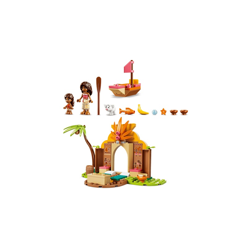 Lego Disney 43282 - Casa de la Aldea y Barco - Imagen 3
