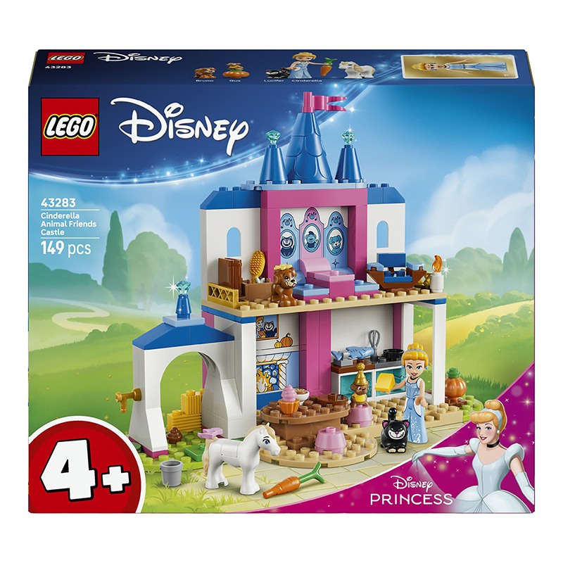 Lego Disney 43283 - Castillo de Cenicienta y sus Amigos Animales