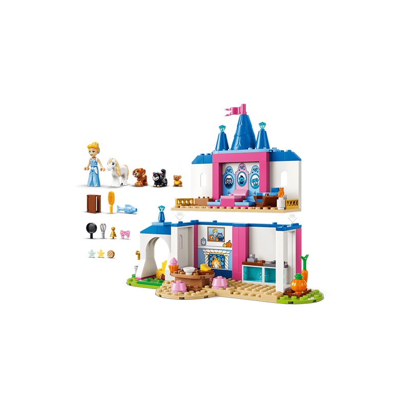 Lego Disney 43283 - Castillo de Cenicienta y sus Amigos Animales - Imagen 3