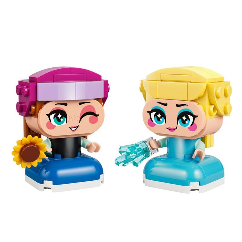 Lego Disney 43284 - Mini Anna e Elsa Frozen - Imagem 1