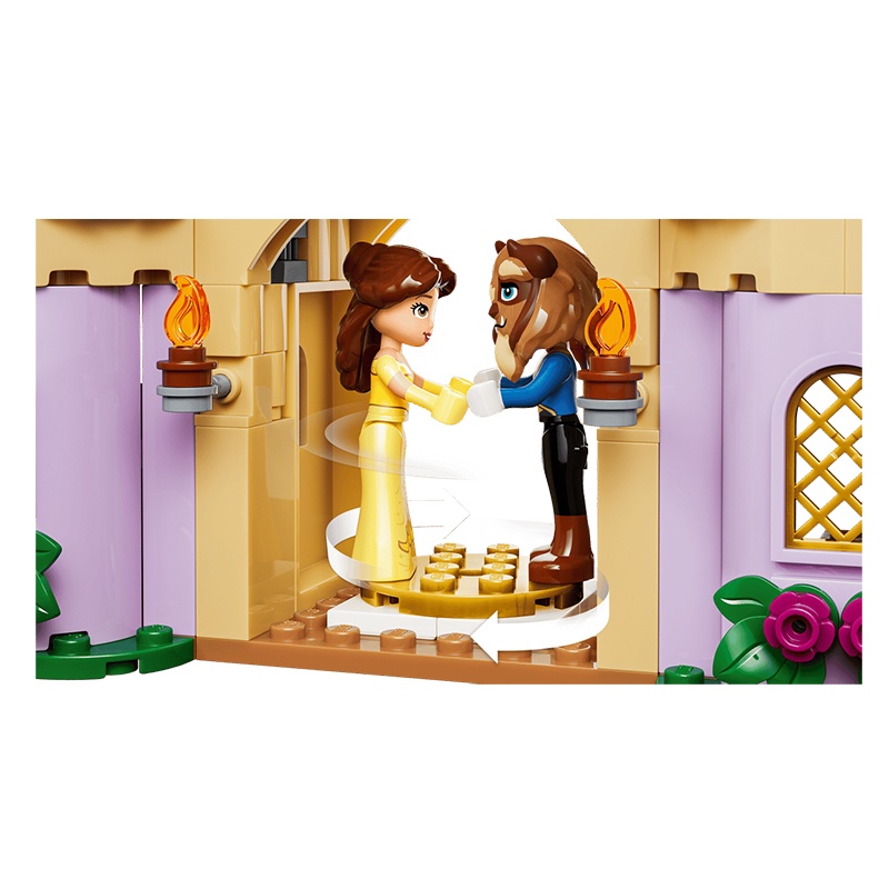 Lego Disney 43289 - Castillo Encantado de Bella y Bestia - Imagen 4