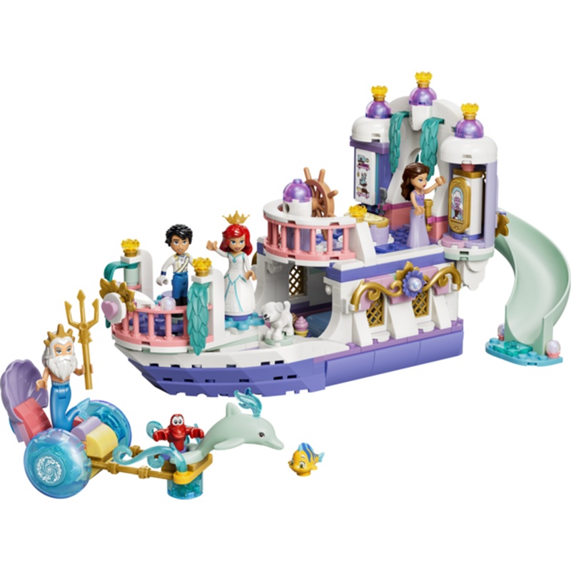Lego Disney Princess 43299 - Barco de la Boda Real de Ariel - Imagen 2