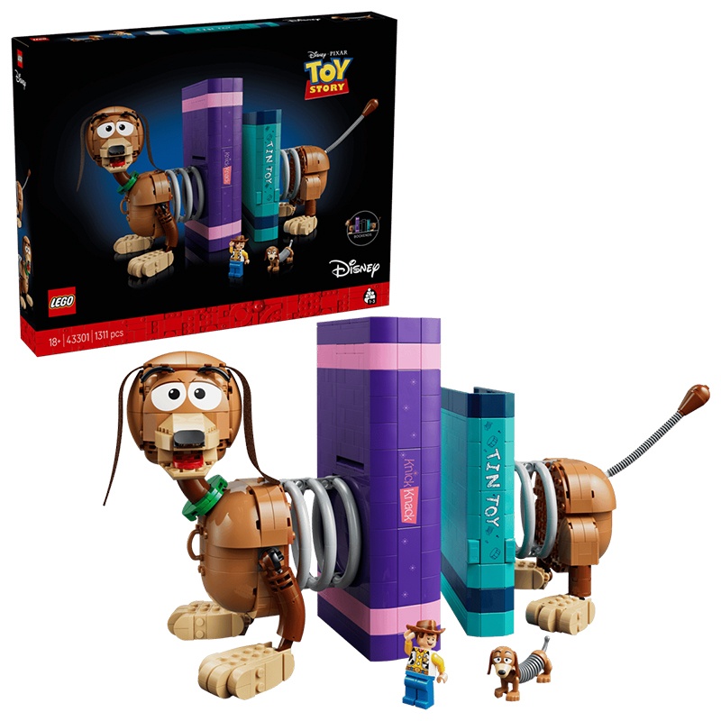 Lego Disney 43301 - Toy Story: Sujetalibros de Slinky