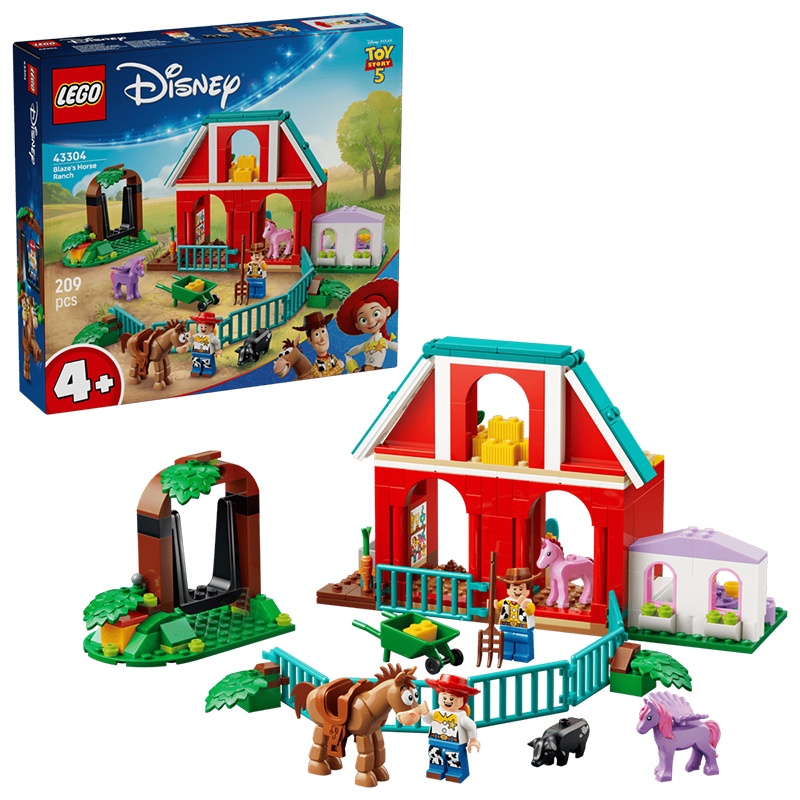 Lego Disney 43304 - Rancho Ecuestre de Blaze
