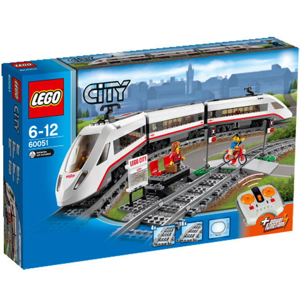 Tren Pasajeros Alta Velocitat Lego City - Imagen 1
