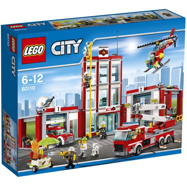Estacion de Bomberos Lego City - Imagen 1