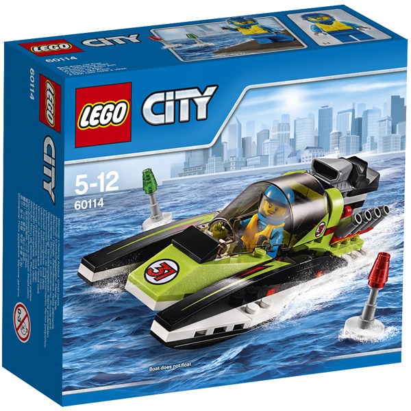 Lancha Rapida Lego City - Imagen 1