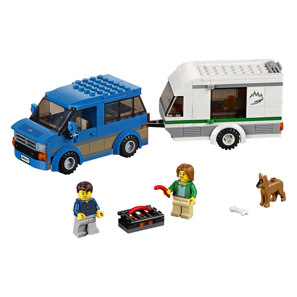 Furgoneta y Caravana Lego City - Imagen 1