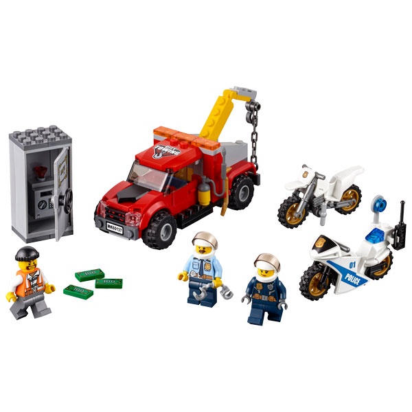 Camión Grúa en problemas Lego City - Imatge 1