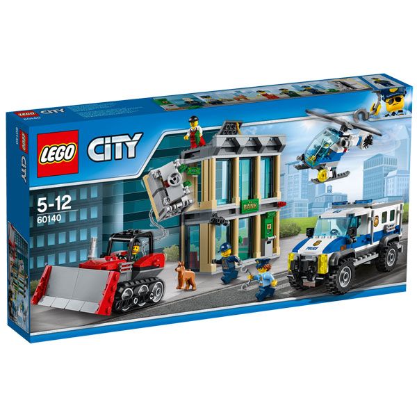 Huida con Bulldozer Lego City - Imagen 1
