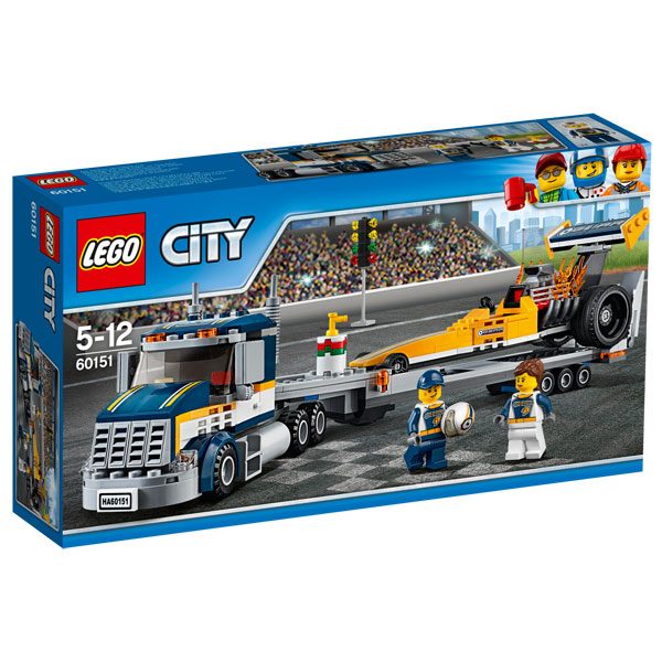 Transporte del Dragster Lego City - Imagen 1
