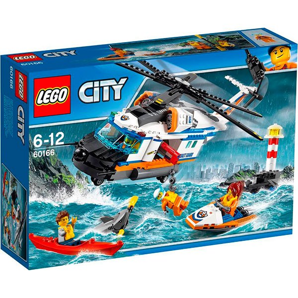 Lego City 60166 Gran Helicóptero de Rescate - Imagen 1