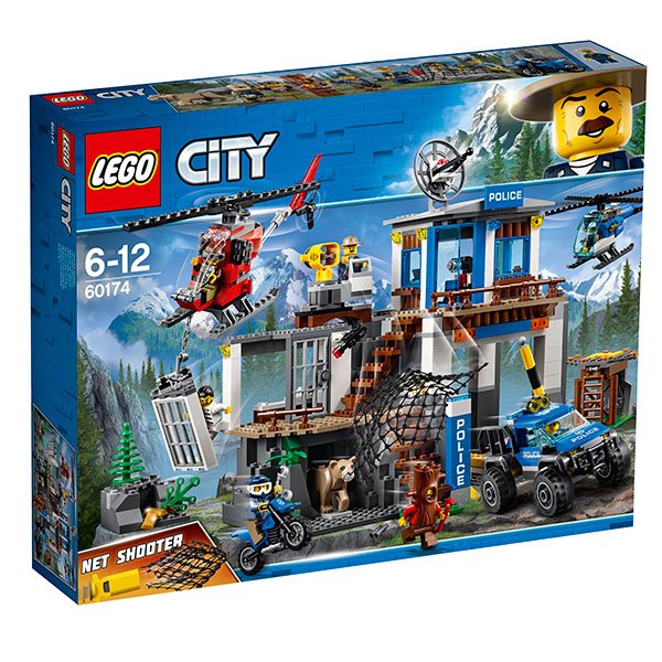 Lego City 60174 Montaña: Comisaría de Policía - Imagen 1