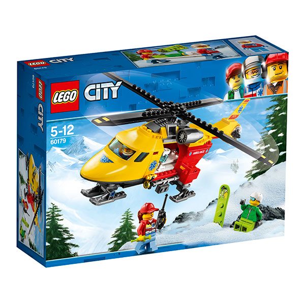 Helicoptero y Ambulancia Lego City - Imagen 1