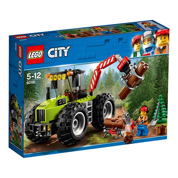 Tractor Forestal Lego City - Imagen 1