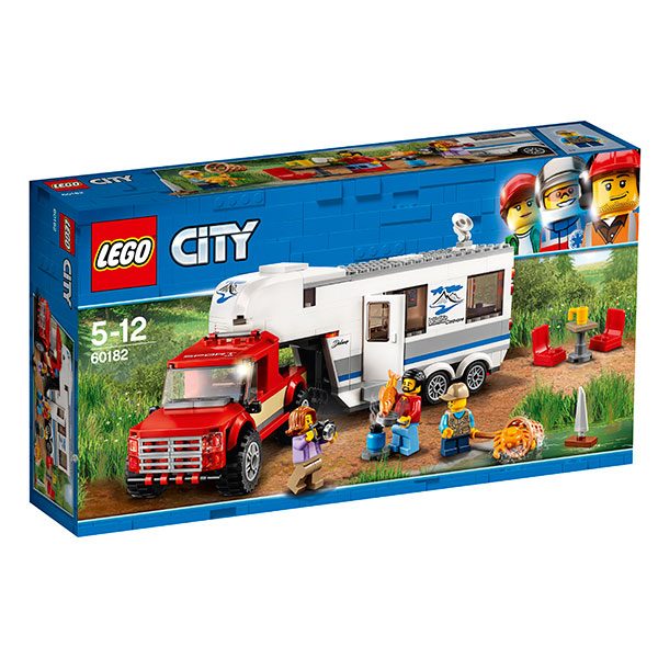 Camioneta y Caravana Lego City - Imagen 1