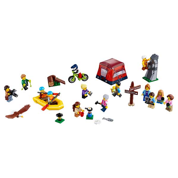 Pack de Minifiguras Aventuras Lego City - Imatge 1