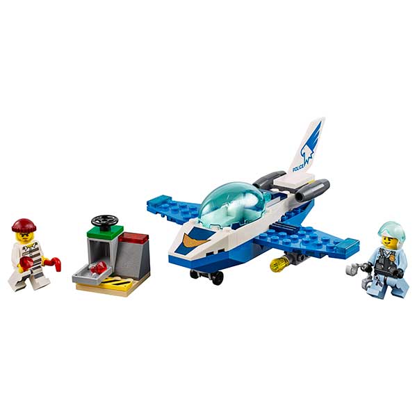 Lego City 60206 Policía Aérea: Jet Patrulla - Imatge 1