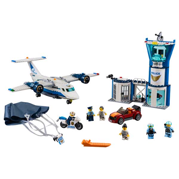 Lego City 60210 Policía Aérea: Base de Operaciones - Imatge 1