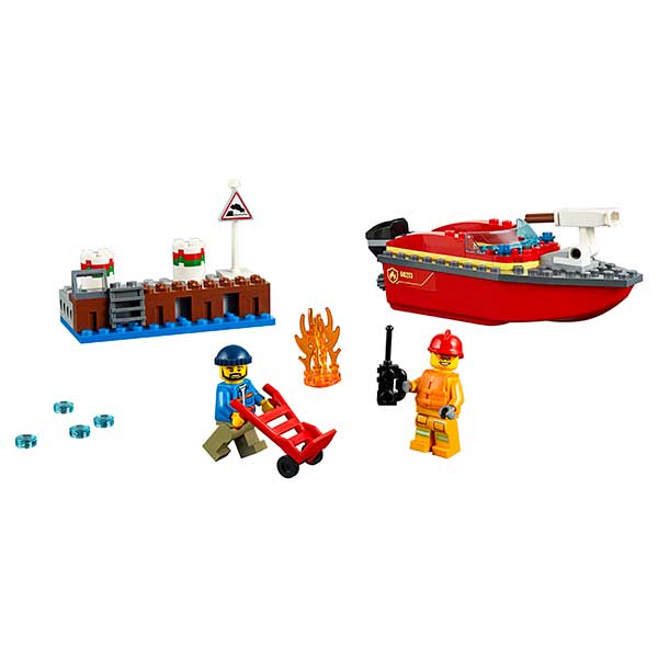 Lego City 60213 Incêndio na Doca - Imagem 1