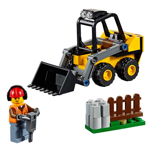 Lego City 60219 Trator-Carregador da Construção - Imagem 1