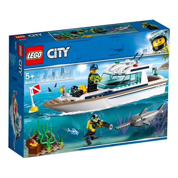 Lego City 60221 Yate de Buceo - Imagen 1