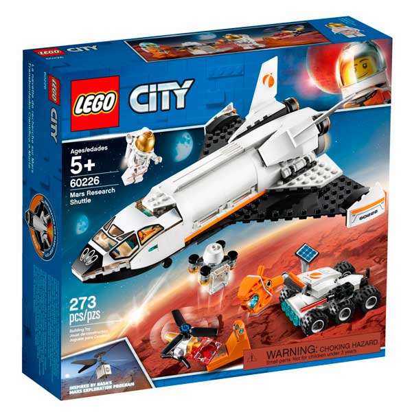 Lego City 60226 Vaivém Espacial de Pesquisa em Marte - Imagem 1