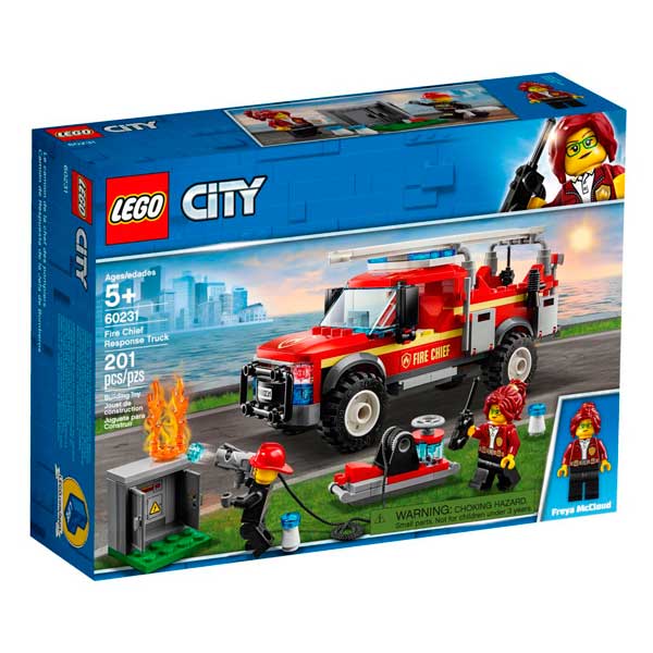 Lego City 60231 Camión de Intervención Jefa de Bomberos - Imagen 1