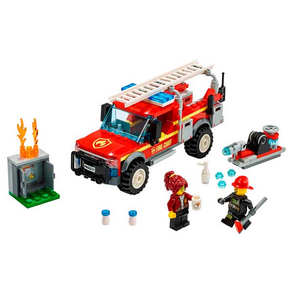 Lego City 60231 Camión de Intervención Jefa de Bomberos - Imagen 1