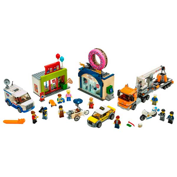 Lego City 60233 Inauguración de la Tienda de Dónuts - Imagen 1
