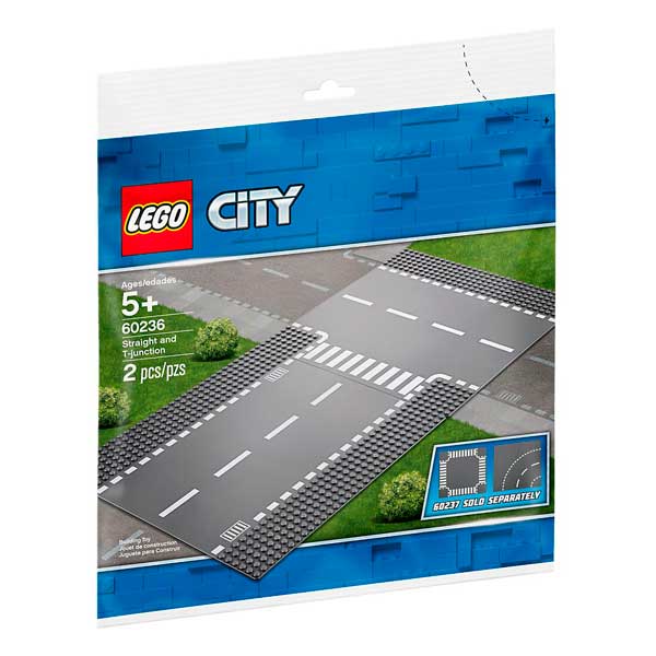Rectas e Intersección en T Lego City - Imagen 1