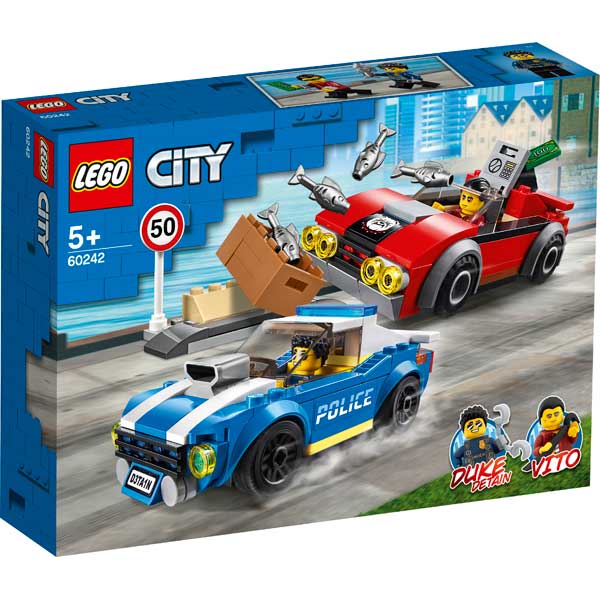 Lego City 60242 Policía: Arresto en la Autopista - Imagen 1