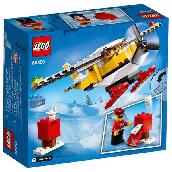 Lego City 60250 Avião Do Correio - Imagem 1