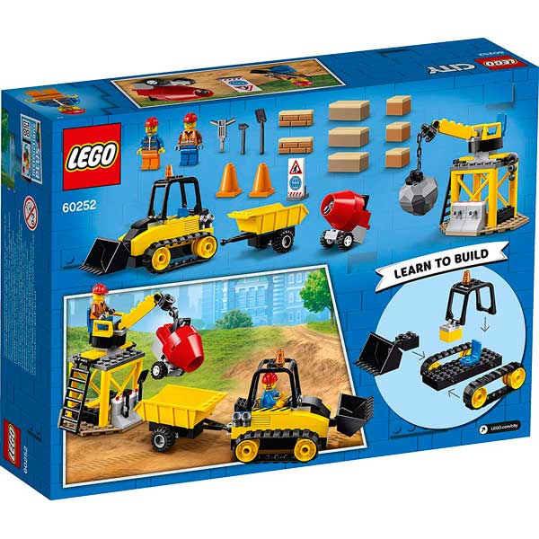 Lego City 60252 Buldócer de Construcción - Imagen 1