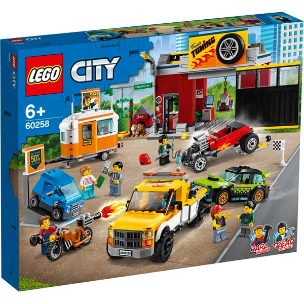 Lego City 60258 Oficina de Tuning - Imagem 1