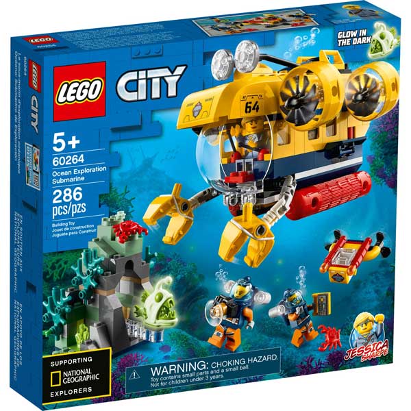 Lego City 60264 Oceà: Submarí d'Exploració - Imatge 1