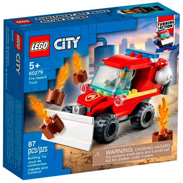 Lego City 60279 Furgoneta de Asistencia de Bomberos