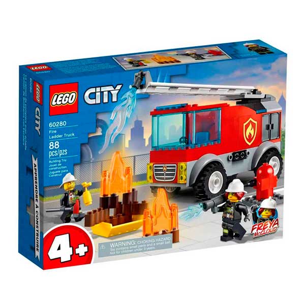 Lego City 60280 Camión de Bomberos con Escalera - Imagen 1