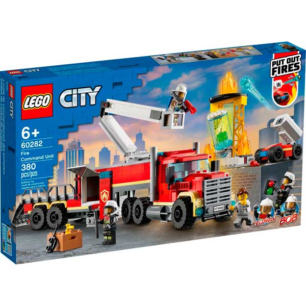 Lego City 60282 Unitat de Control d'Incendis - Imatge 1