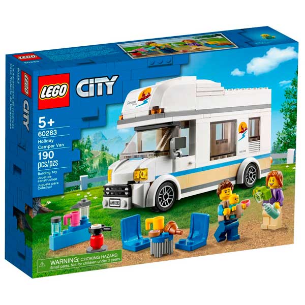 Lego City 60283 Autocaravana de Vacaciones - Imagen 1