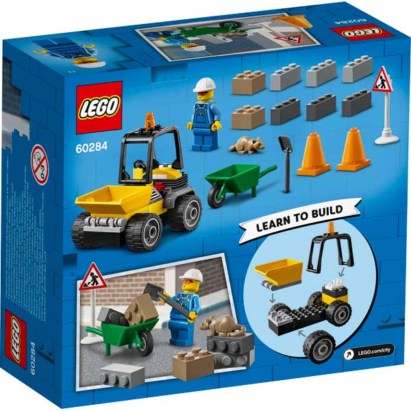 Lego City 60284 Vehículo de Obras en Carretera - Imatge 1