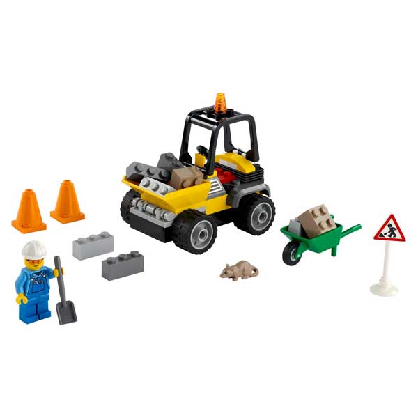 Lego City 60284 Camião de Obras na Estrada - Imagem 2