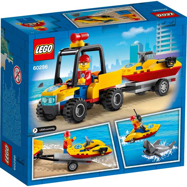 Lego City 60286 Quad de Rescate Costero - Imagen 1