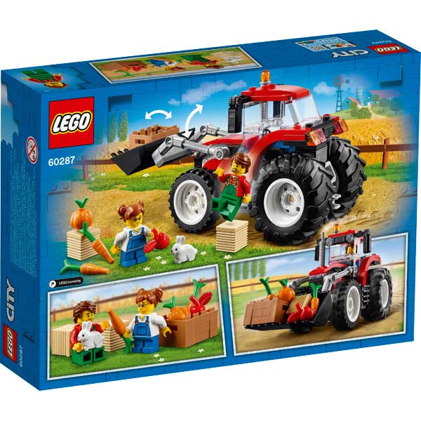 Lego City 60287 Tractor - Imagen 1