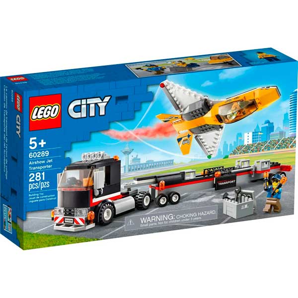 Lego City 60289 Camión de Transporte del Reactor Acrobático - Imagen 1
