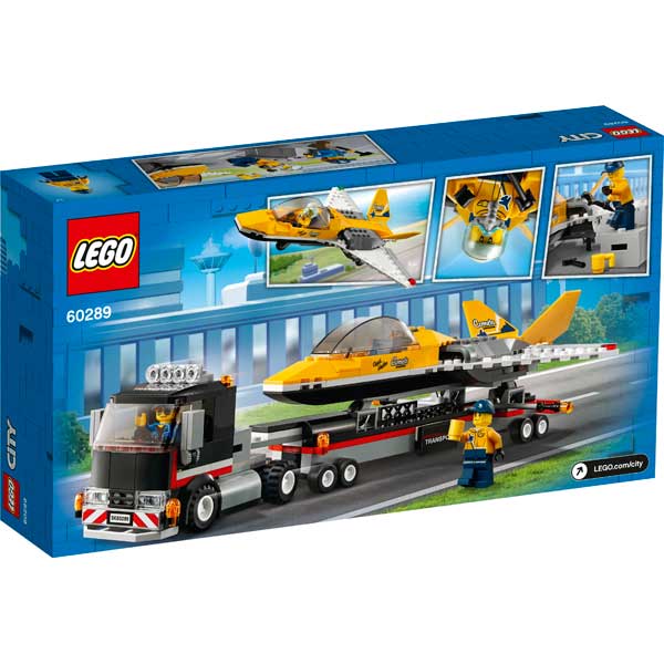 Lego City 60289 Camión de Transporte del Reactor Acrobático - Imagen 1