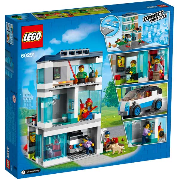 Lego City 60291 Casa de Família Moderna - Imagem 1